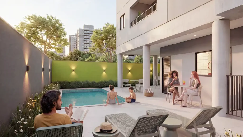 Smarthome Santa Cecília - Breve Lançamento Santa Cecília, São Paulo — Piscina, apartamento 1-2 quartos 25-35m²