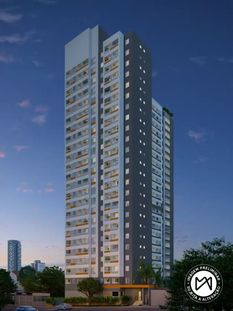 011 fachada Mundo Apto Estação Borba Gato — apartamento 1-2 quartos, Lançamento em Brooklin Paulista