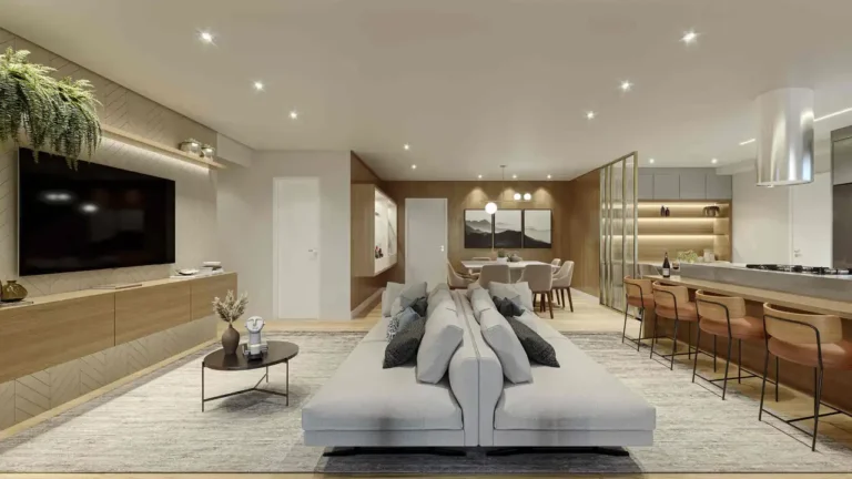Apartamento 4 quartos Morumbi — Living do Olivier Morumbi