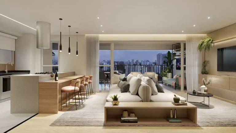 Living Olivier Morumbi Morumbi — 4 quartos 141m², Marques