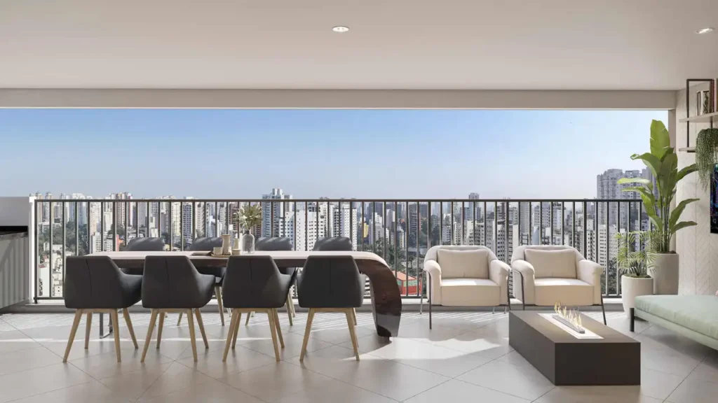 Olivier Morumbi Morumbi, São Paulo — Terraco, apartamento 4 quartos 141m²