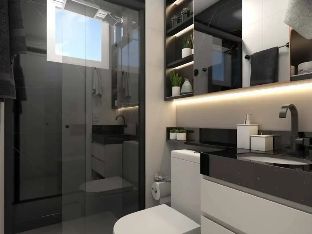 Em construção Ipiranga: Banheiro Pleno Sacomã, 2 quartos 41-45m²