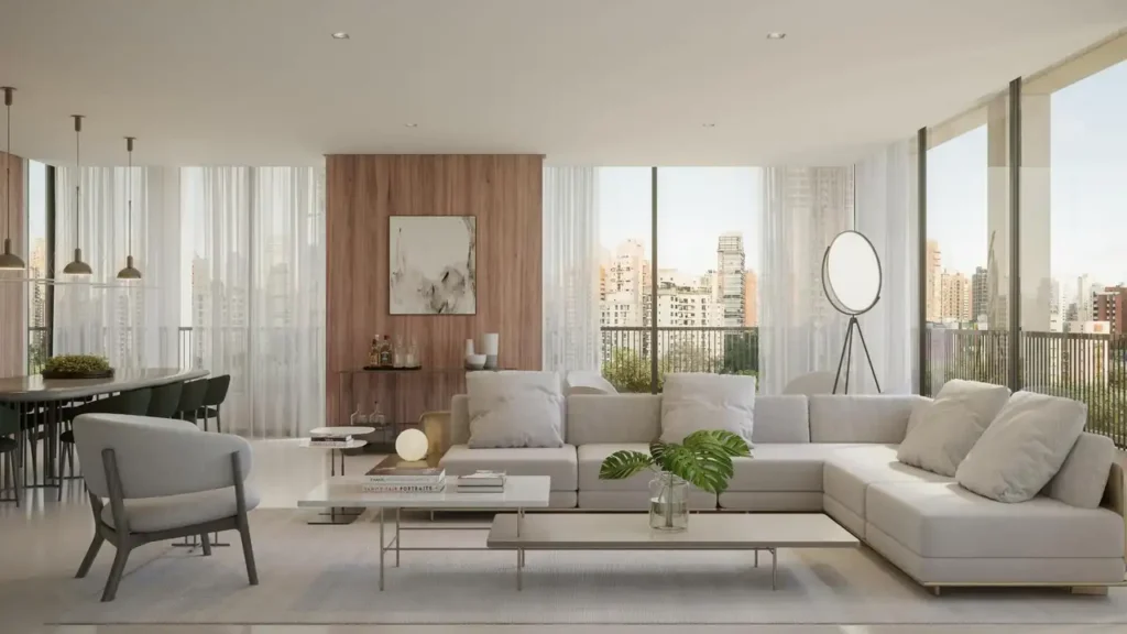 Living Hélio 454 Vila Nova Conceição — 3 quartos 491m², RFM Incorporadora