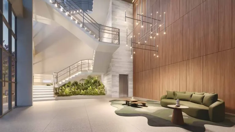 Lindenberg Alto das Nações (EZTEC): Hall — 2-4 quartos em Chácara Santo Antônio (Zona Sul), São Paulo