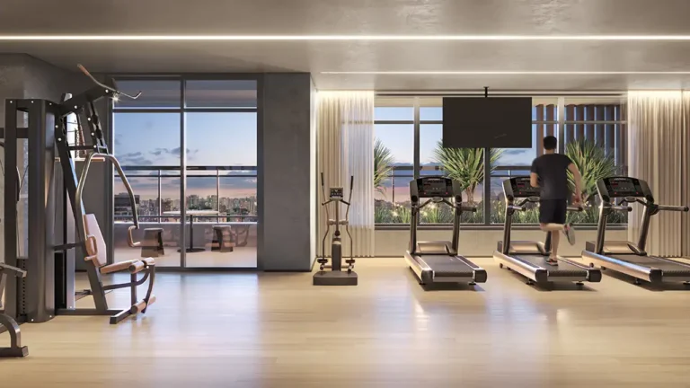 Fitness Latitude Campo Belo - Studios Campo Belo — 1 quartos 26-27m², SKR