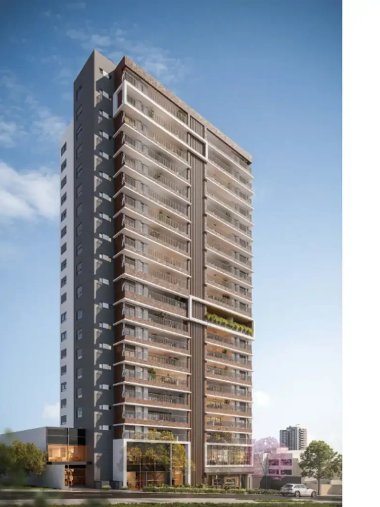 Fachada Maison Diogo Premium Studios - Residencial — apartamento 1 quartos, Em construção em Vila Clementino