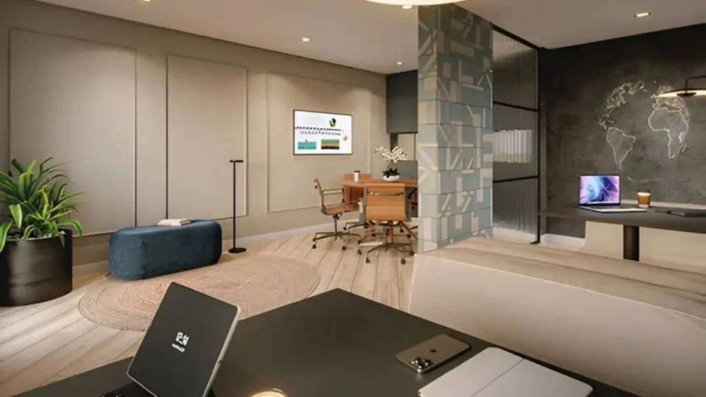 Em construção Parque Residencial da Lapa: Coworking Cidade Lapa Santa Marina, 2 quartos 42m²
