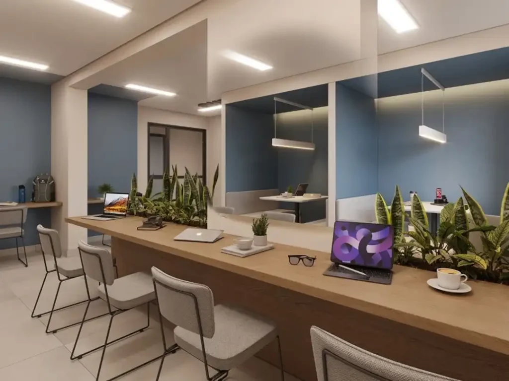 Em construção Brooklin Paulista: Coworking Mundo Apto Brooklin, 1-2 quartos 18-67m²