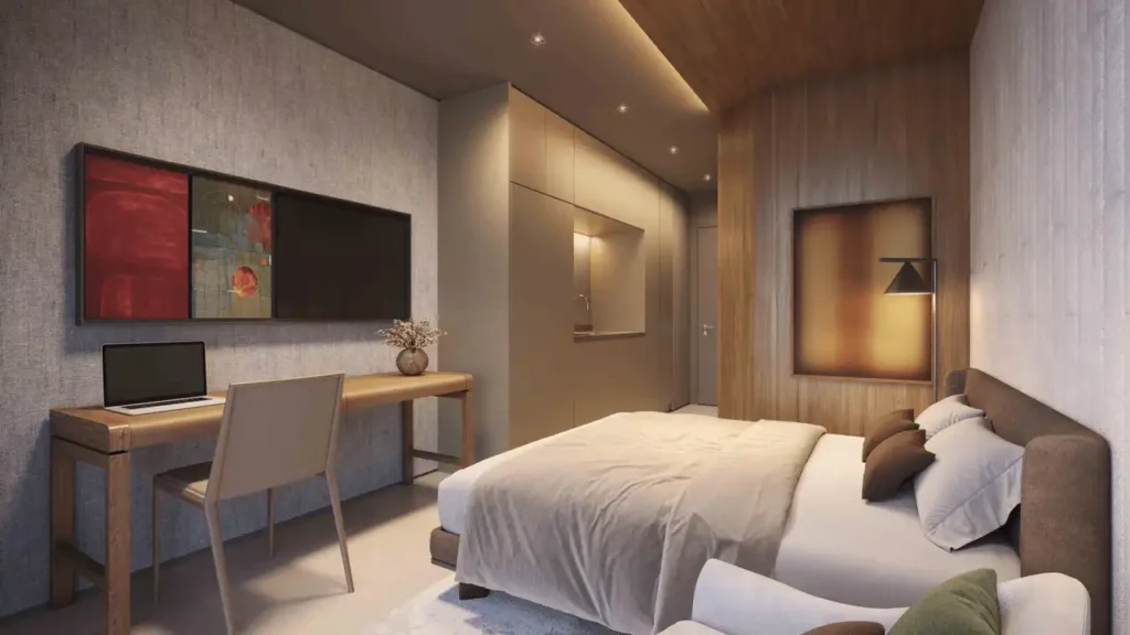 Tièl Vila Nova Conceição Vila Nova Conceição, São Paulo — Dormitório, apartamento 1 quartos 18-20m²