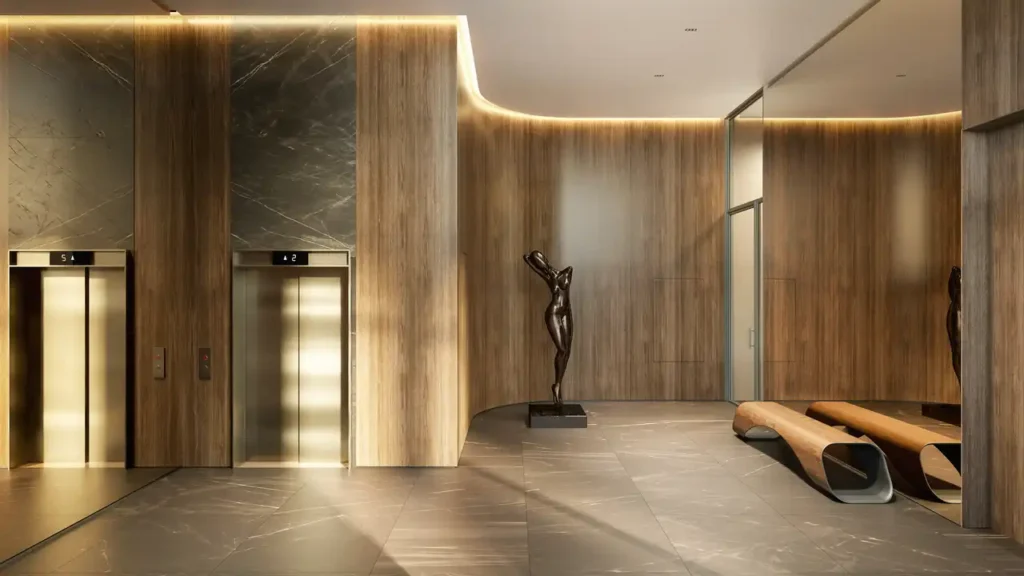 Hall Orla Paulistana - Residencial Itaim Bibi — 3 quartos 200-390m², Global Realty Brasil