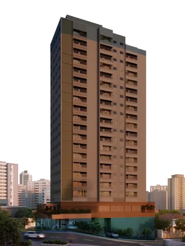 Fachada Cult Vila Mariana — apartamento 2 quartos, Em construção em Vila Mariana