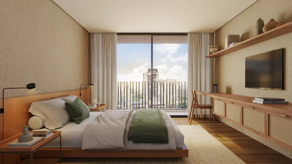 Em construção Itaim Bibi: Dormitório Itacema 396, 1 quartos 34-59m²