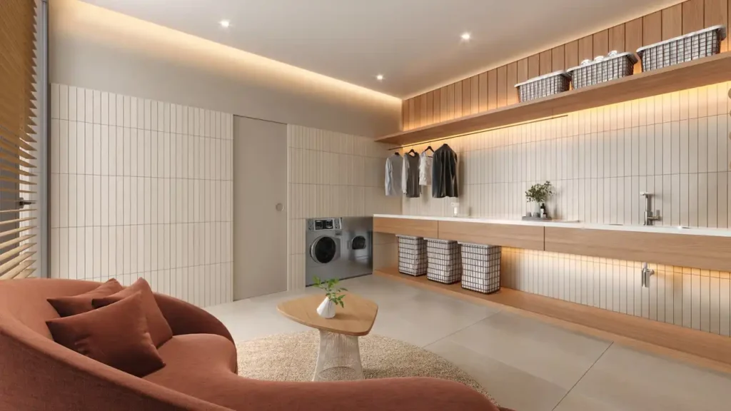 Vogel Moema - NR Moema, São Paulo — Lavanderia, apartamento 1 quartos 30-42m²