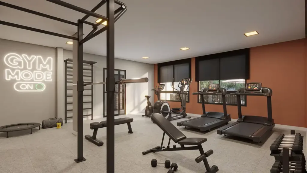 Fitness Flag Ipiranga — apartamento 1-2 quartos, Em construção em Ipiranga