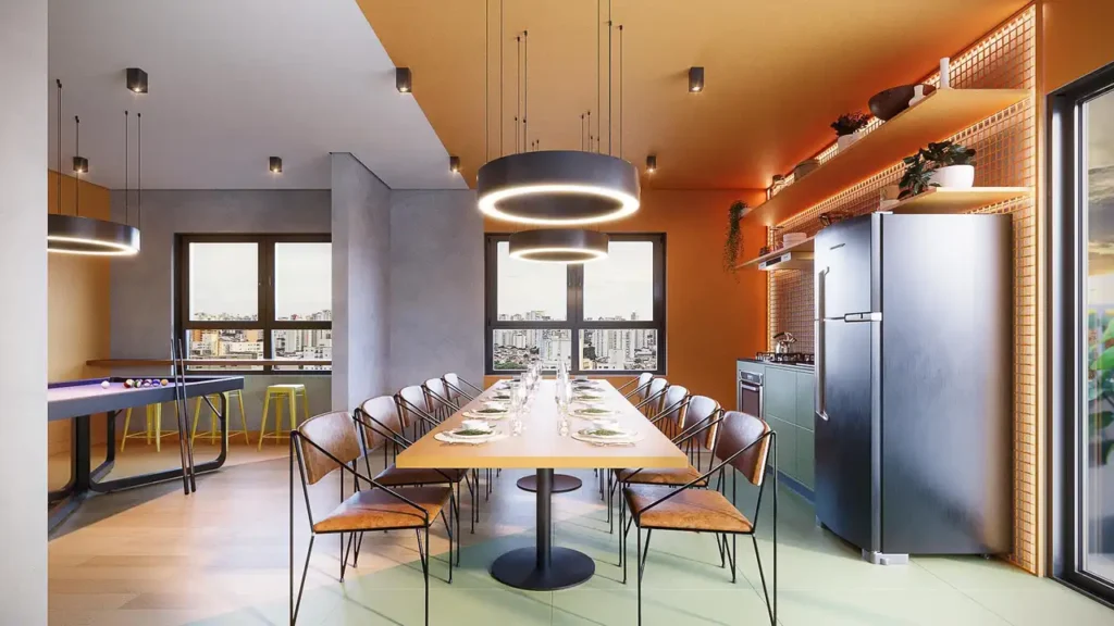 Point Butantã - Residencial Butantã, São Paulo — Espaço gourmet, apartamento 1 quartos 23-24m²