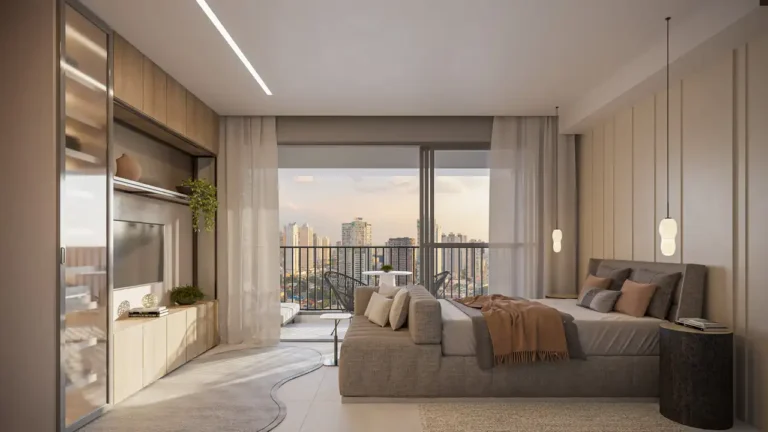 Living Maison Diogo Premium Studios - Residencial Vila Clementino — 1 quartos 24-25m², Fibra Experts