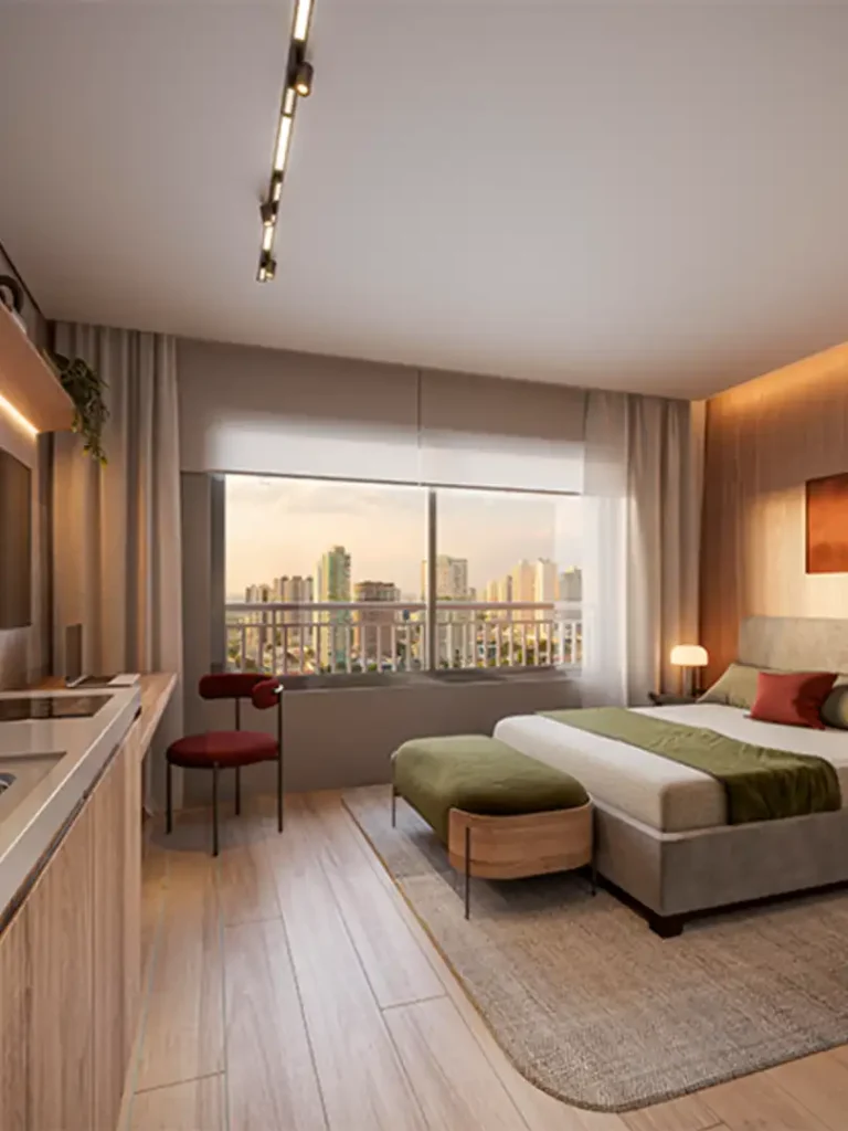 Em construção Alto da Boa Vista: Living Grand Club Home Spaces Alto da Boa Vista - Residencial, 1-3 quartos 26-68m²