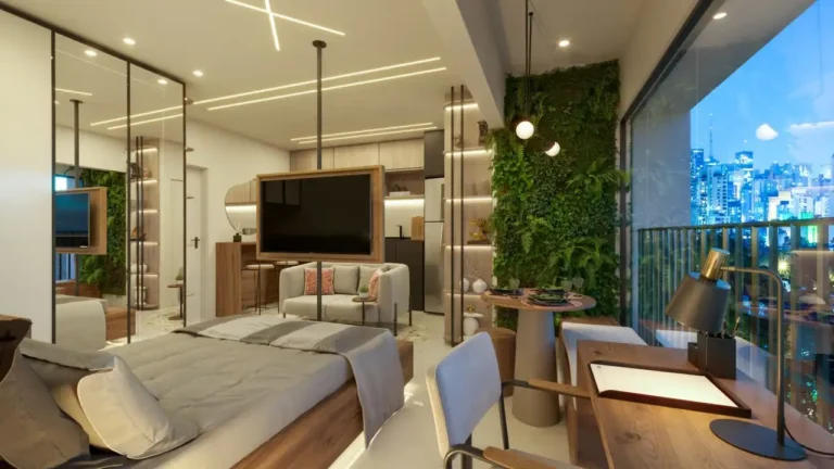 Apartamento 1-2 quartos Vila Clementino — Living do Metroway - Residencial