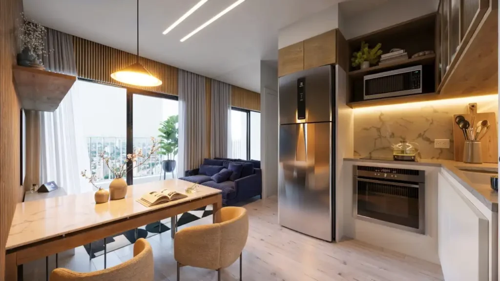 Metroway - Residencial Vila Clementino, São Paulo — Living, apartamento 1-2 quartos 27-39m²
