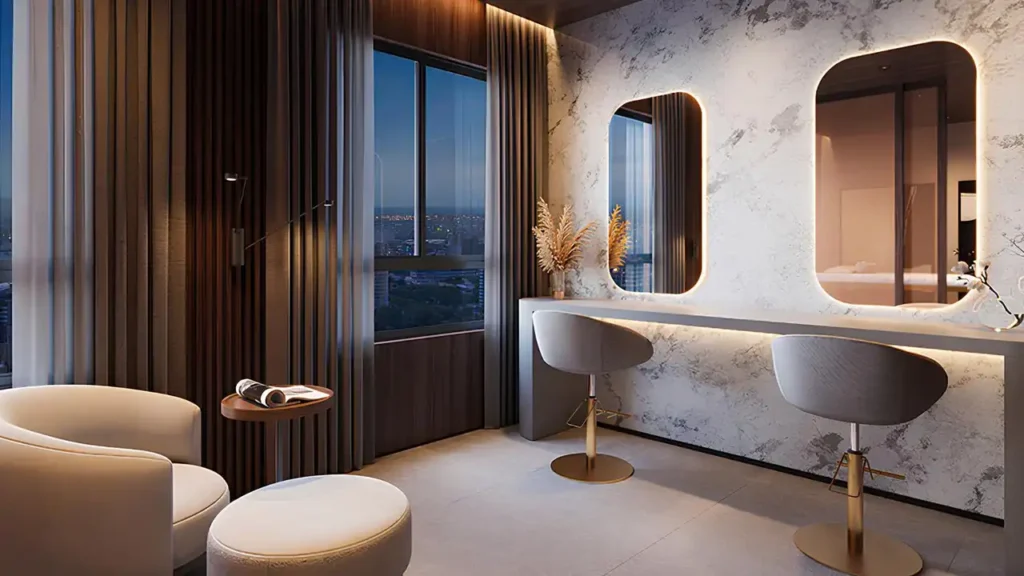 Em construção Paraíso: Espaço beauty Alya Paraíso, 2 quartos 43-51m²