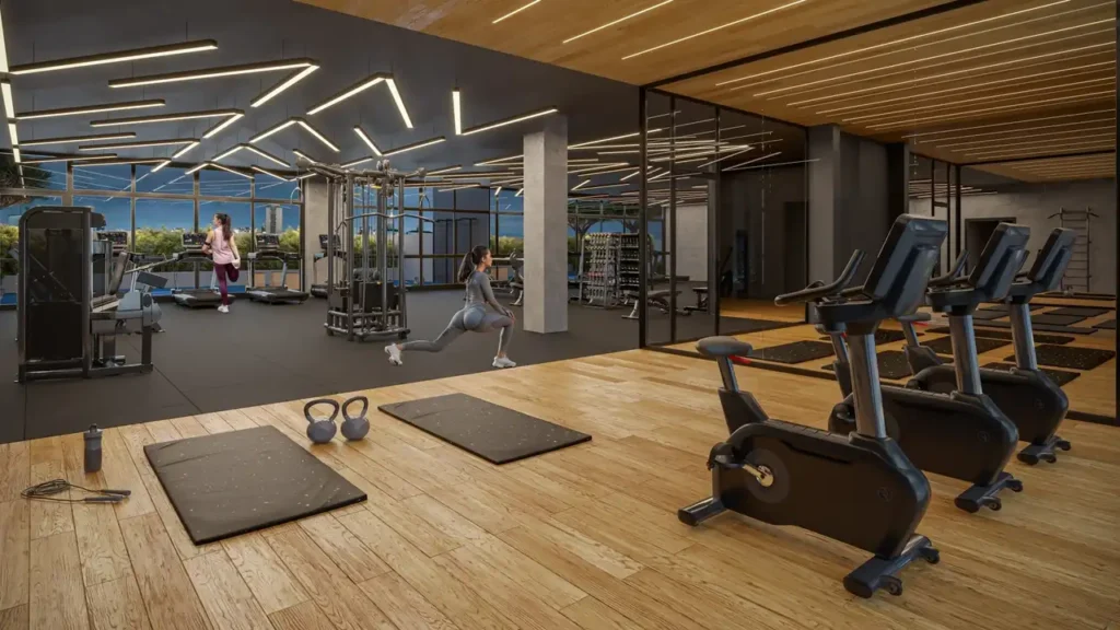 Em construção Vila Olímpia: Fitness Vitacon Vila Olímpia - Residencial, 1 quartos 17-55m²