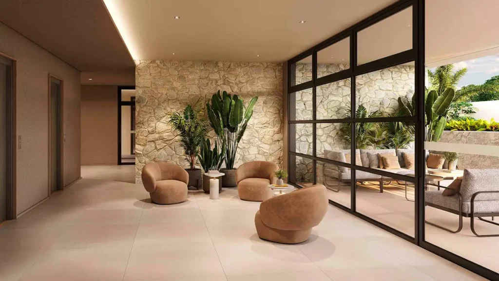 Mozae Higienópolis (Tegra SP): Hall — 1-2 quartos em Higienópolis, São Paulo