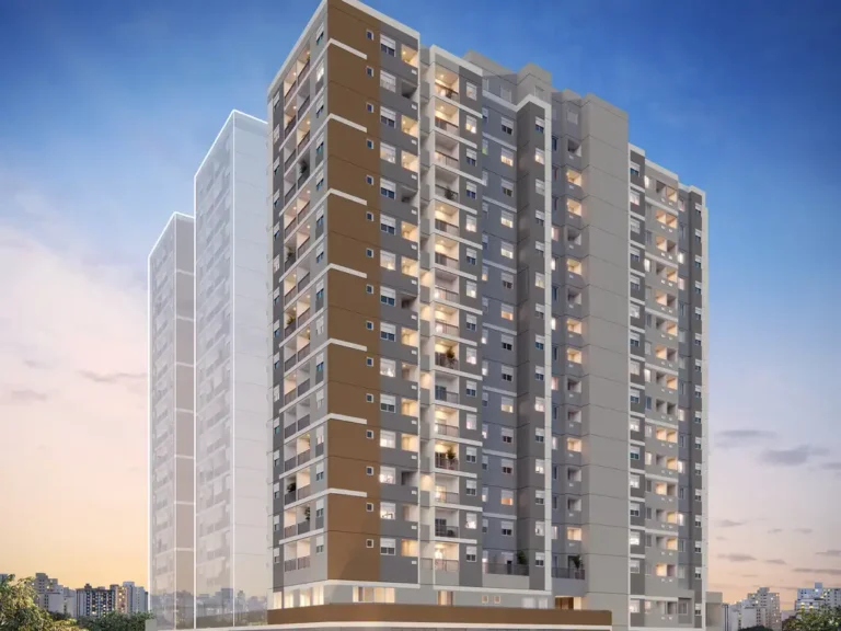 Fachada Marco Butantã — apartamento 1-2 quartos, Em construção em Butantã