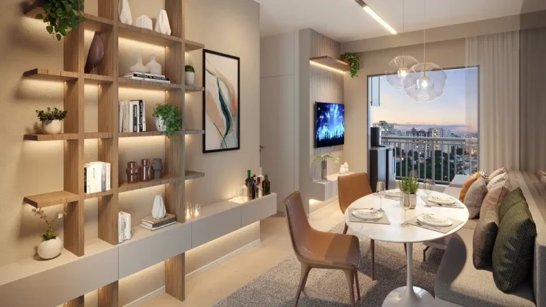 Living Marco Butantã Butantã — 1-2 quartos 30-44m², Engelux