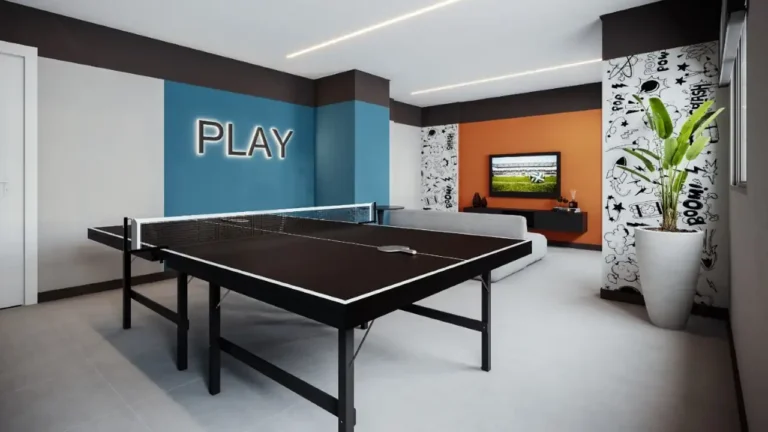 Sala de jogos Cidade Lapa Água Branca Lapa — 2 quartos 37-45m², Cury SP