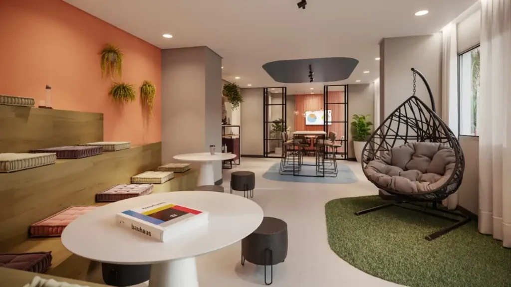 Em construção Lapa: Coworking Cidade Lapa Água Branca, 2 quartos 37-45m²