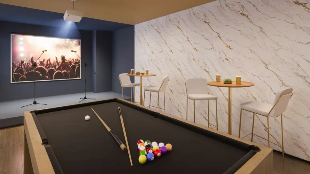 Em construção Chácara Klabin: Sala de jogos Vivaz Connection Klabin, 1-2 quartos 24-37m²