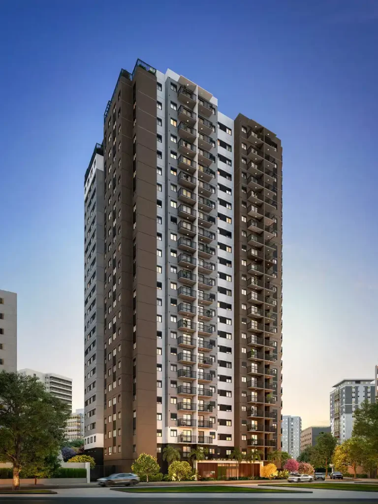 Fachada Viva Benx Estação Vila Mariana — apartamento 1-2 quartos, Em construção em Vila Mariana
