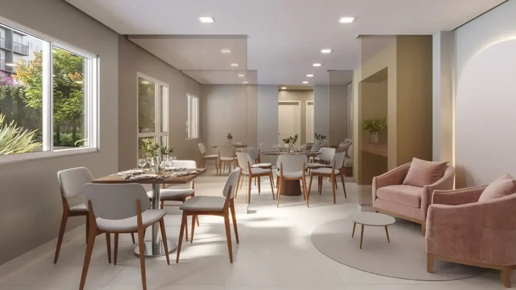 Elev Park Sacomã II Vila Dom Pedro I, São Paulo — Salão de festas, apartamento 1-2 quartos 24-43m²
