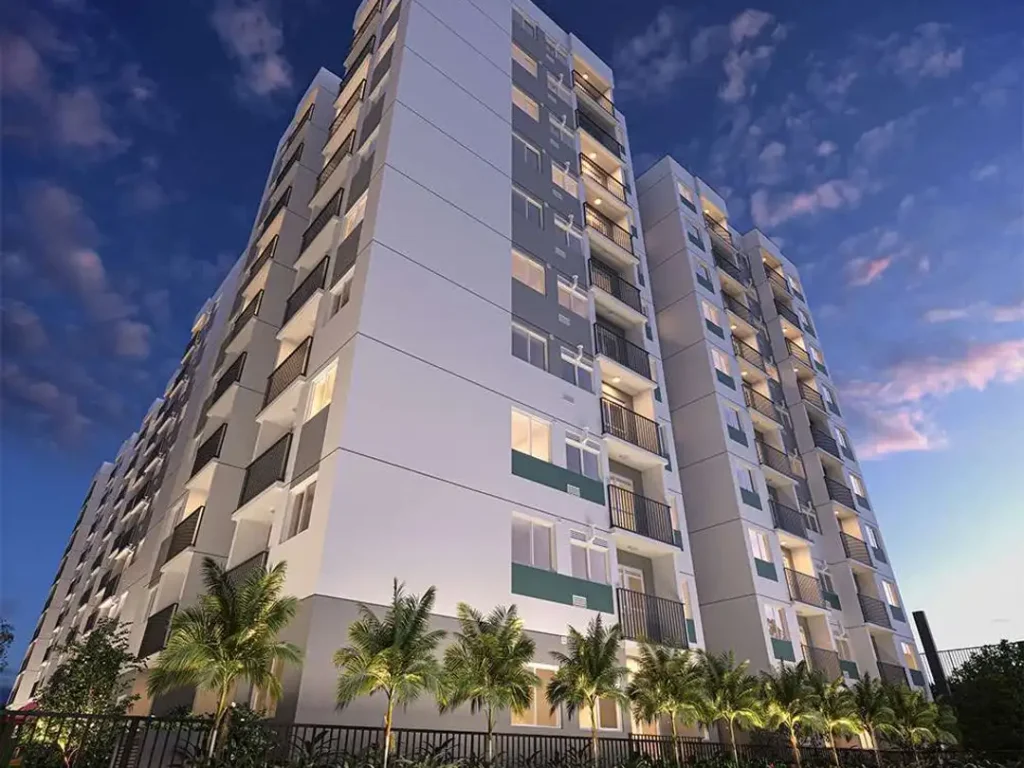Fachada Vibra Parque Cidade Universitária - Fase 1 — apartamento 1-2 quartos, Em construção em Vila Butantã