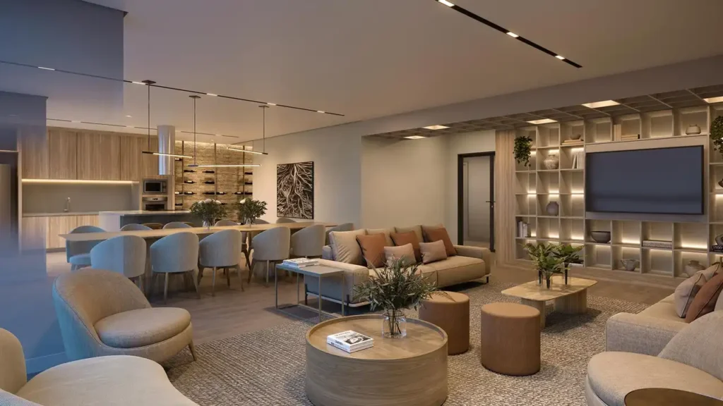 Em construção Brooklin Paulista: Espaço gourmet BRK by Helbor - Residencial, 1 quartos 41-43m²
