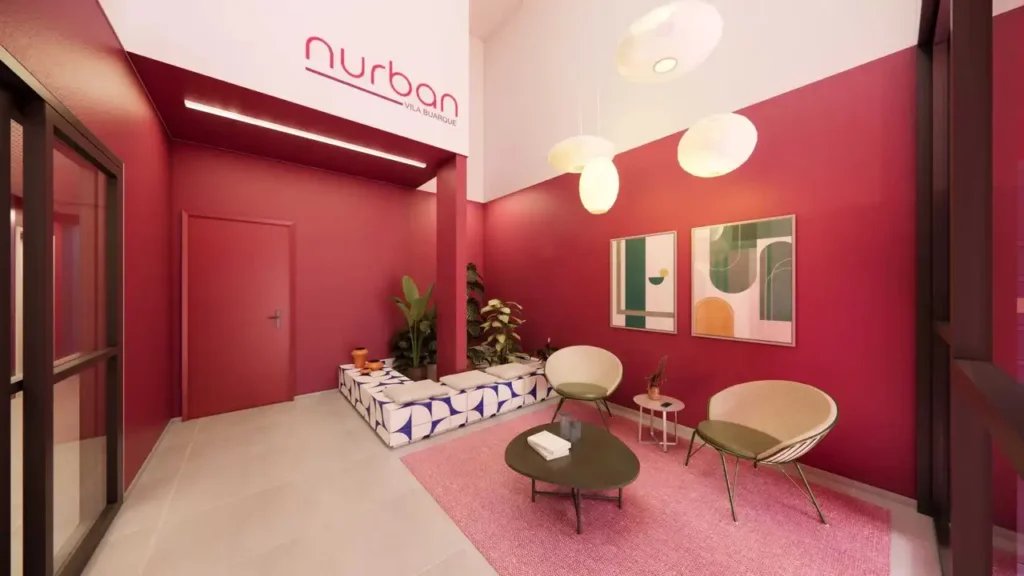 Apartamento 1 quartos Vila Buarque — Hall do Nurban Vila Buarque - NR