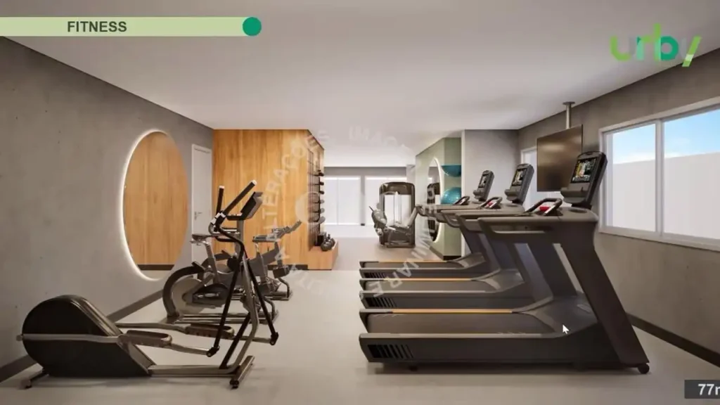 Urby Paulista - Residencial (One): Fitness — 1 quartos em Bela Vista, São Paulo