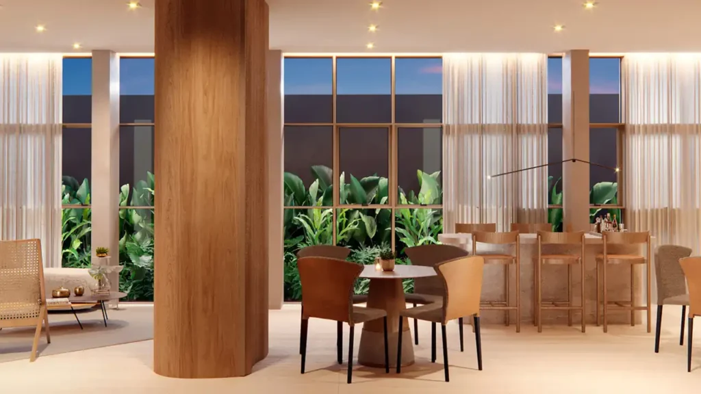 Lounge GIO Jardins - NR Jardim América — 1-2 quartos 23-93m², Mitre Realty