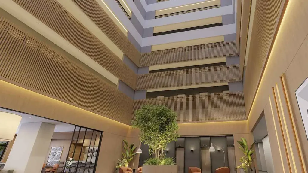 SP 360° Smart Living by Eztec Moema, São Paulo — Hall, apartamento 1 quartos 24-35m²