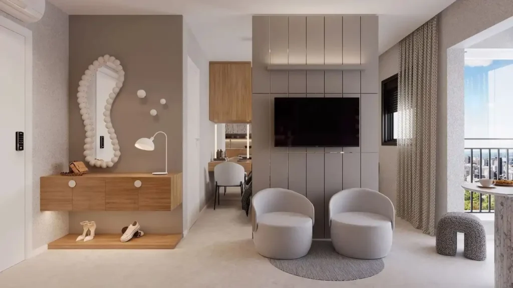 Em construção Vila Mariana: Living Domani Vila Mariana - Residencial, 1 quartos 24-50m²
