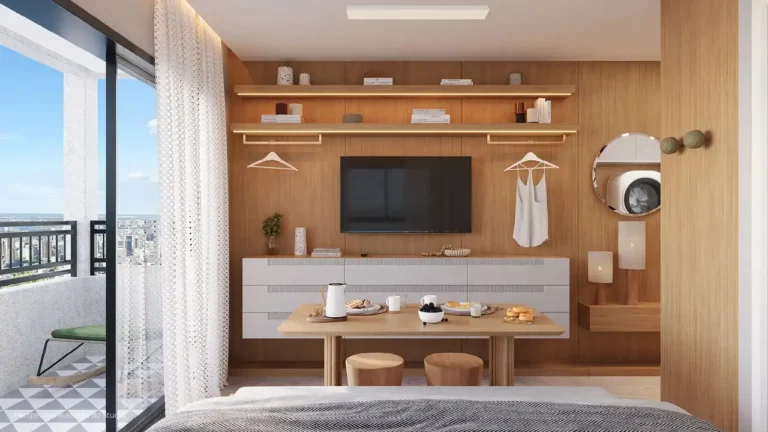 Pamplona 1083 - NR (Fratta Construtora e Incorporadora): Living — 1 quartos em Jardim Paulista, São Paulo