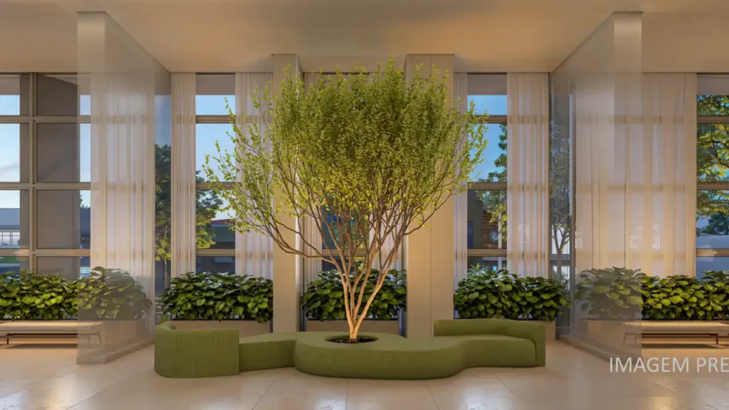 Auge Resort Tatuapé Residences (Diálogo): Hall — 2-3 quartos em Tatuapé, São Paulo