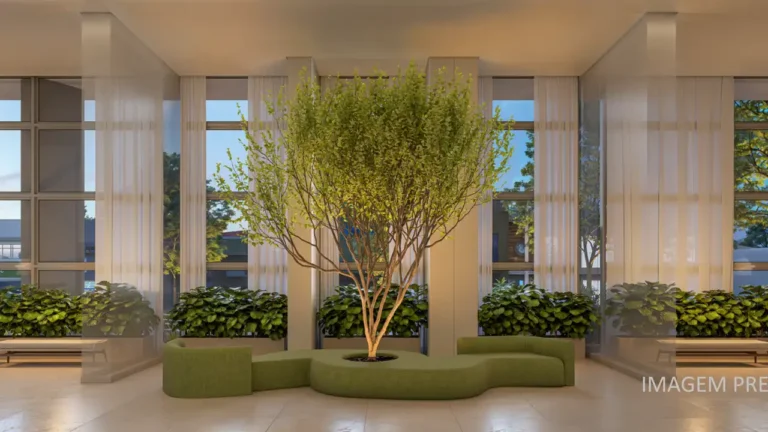 Auge Resort Tatuapé Residences (Diálogo): Hall — 2-3 quartos em Tatuapé, São Paulo