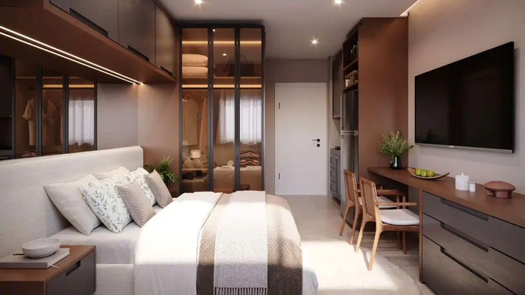 Apartamento 1 quartos Butantã — Living do Maskan Butantã - Residencial