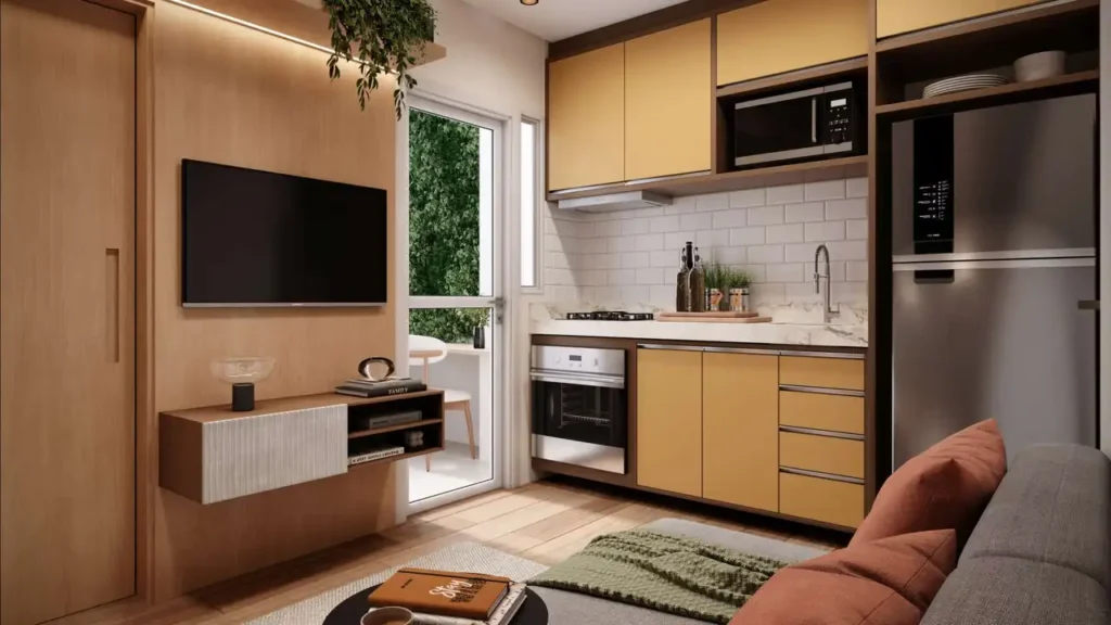 Living Maskan Butantã - Residencial Butantã — 1 quartos 16-39m², Maskan