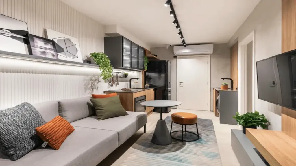 Living Vibra Estação Adolfo Pinheiro Santo Amaro — 1 quartos 24m², Vibra