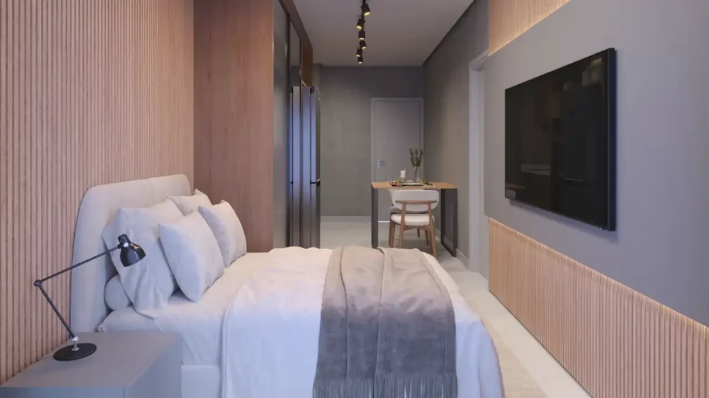 Vitacon Jardins - Residencial Jardins, São Paulo — Dormitório, apartamento 1 quartos 20-56m²
