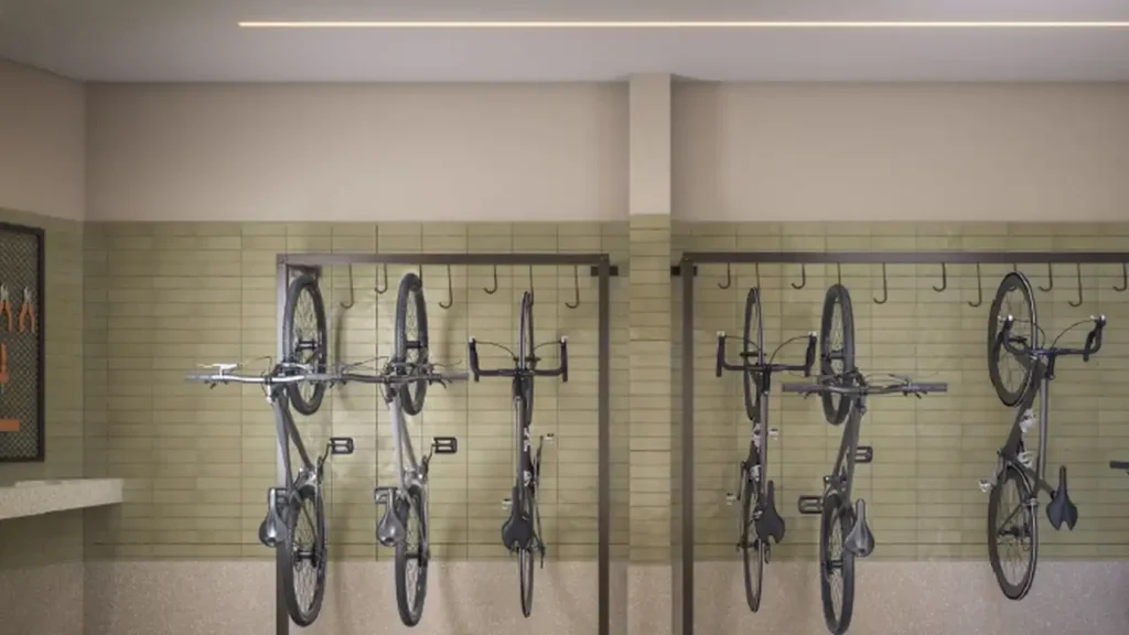 Bicicletário — Studios Paraíso by Lindenberg (Lindenberg SP), 1 quartos em Paraíso