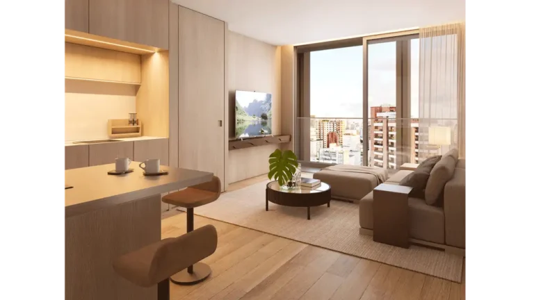 Living Ritmo Itaim Itaim Bibi — 1-2 quartos 53-114m², Concreto Construtora