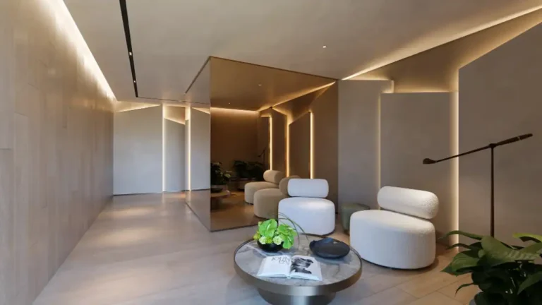 Hall Brisea Moema - Residencial Moema — 2-3 quartos 81-286m², Somattos Engenharia